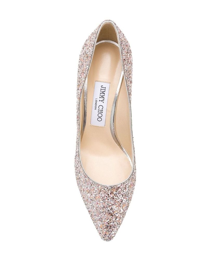 Romy 85 Glitter Pumps