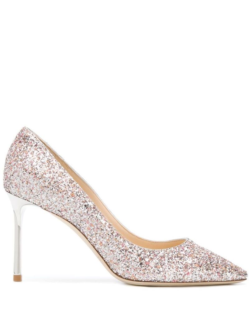 Romy 85 Glitter Pumps
