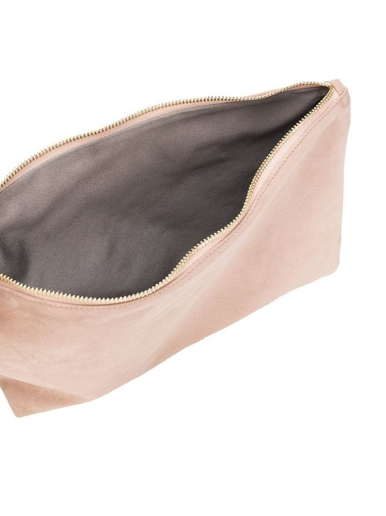 Callie Suede Clutch