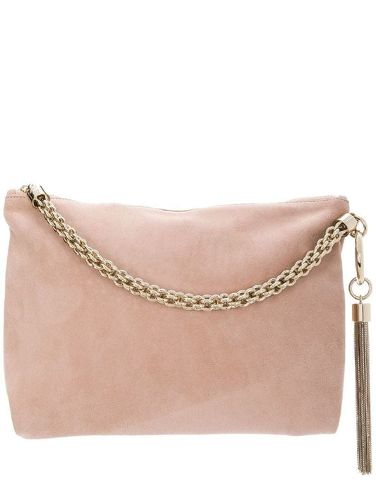 Callie Suede Clutch