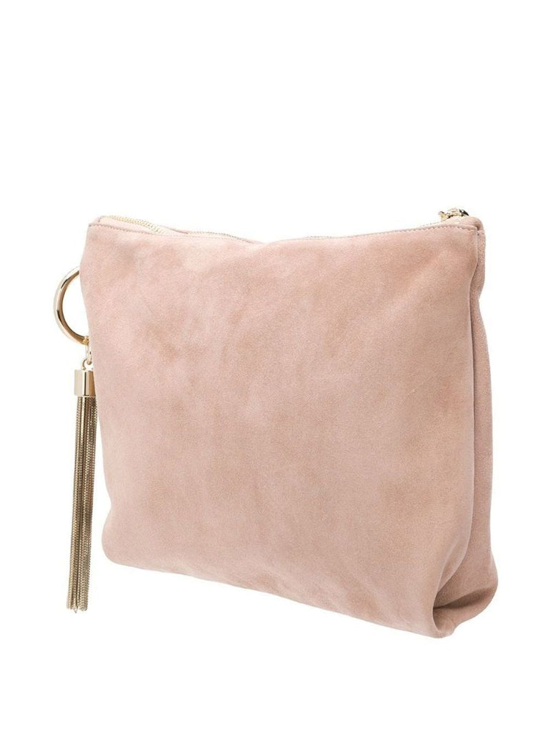Callie Suede Clutch