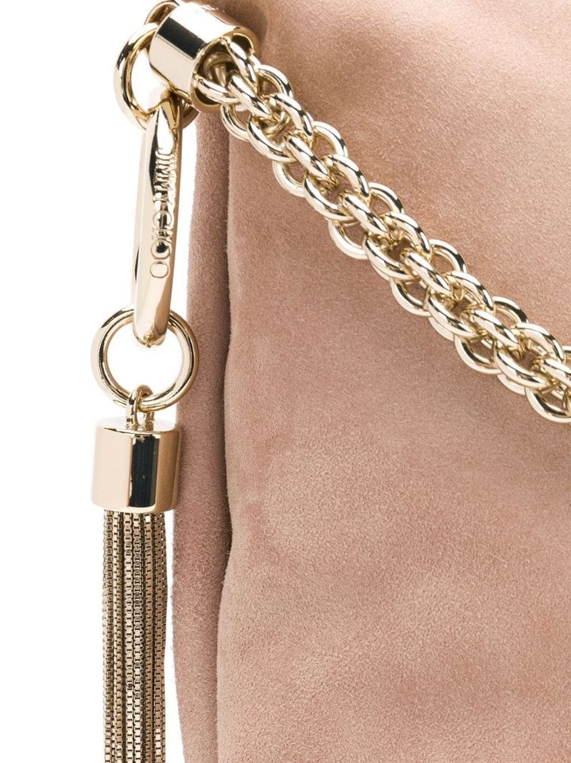 Callie Suede Clutch