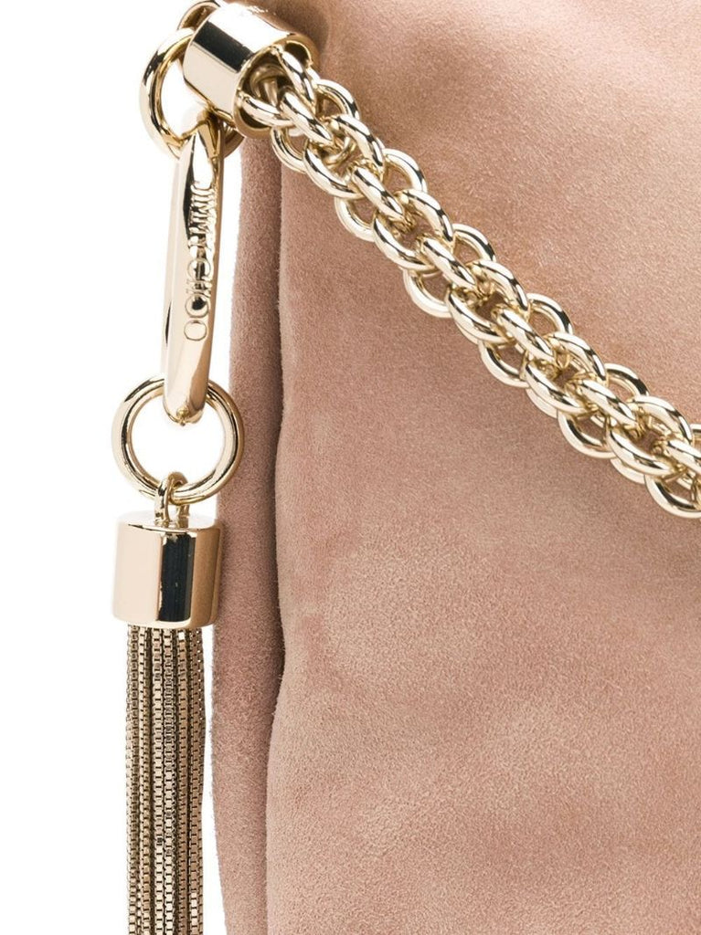 Callie Suede Clutch