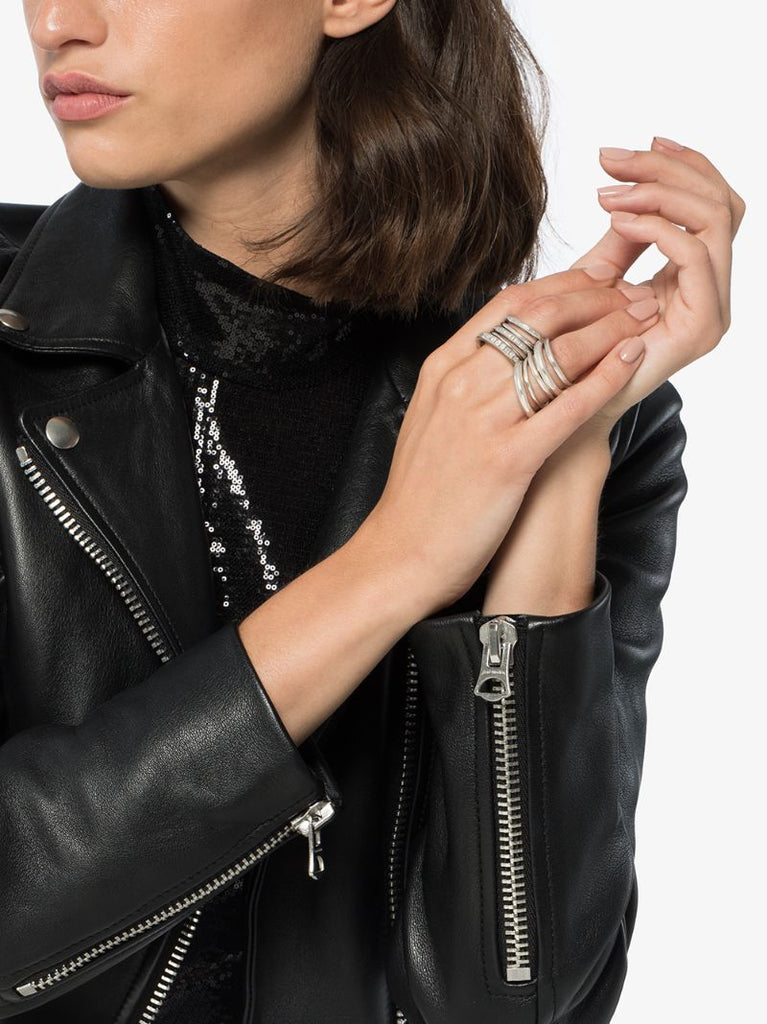 Sterling Silver Vela Ring