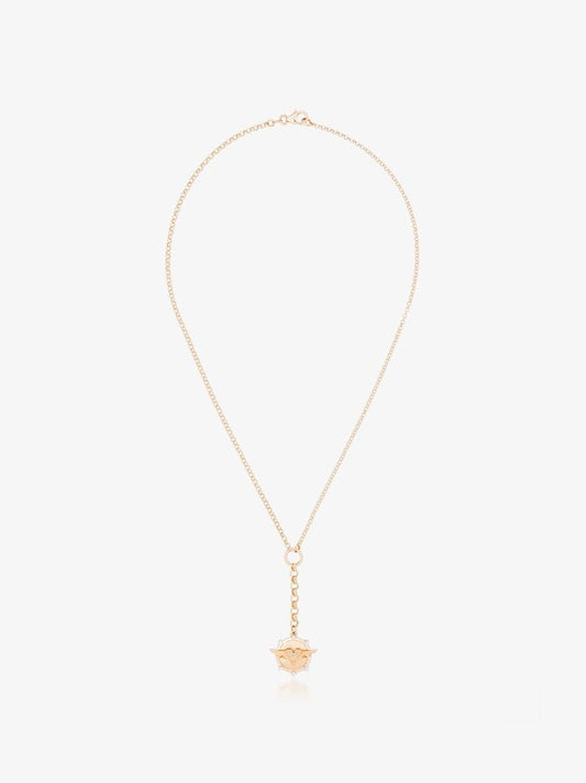 18k Yellow Gold Passion Small Belcher Chain Diamond Necklace