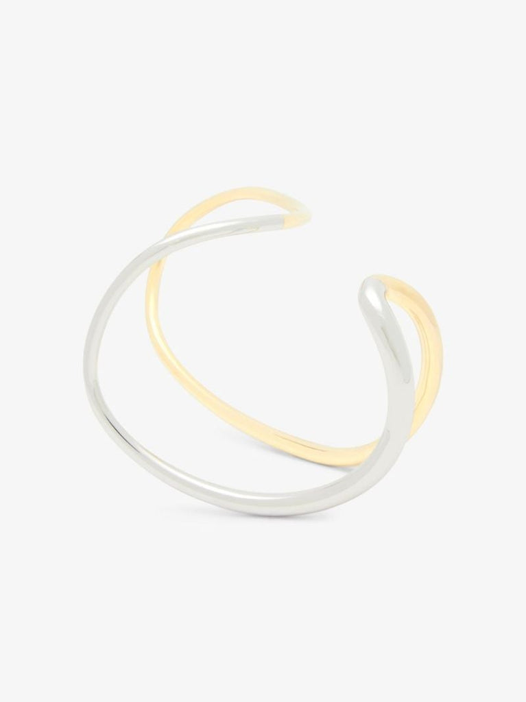 Gold Vermeil and Sterling Silver Ivy Left Bracelet
