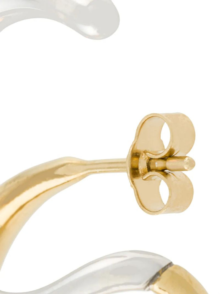 18k Yellow Gold Vermeil Curl Earring