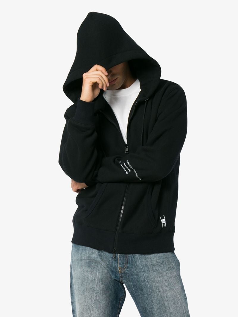 7 Moncler Fragment Cotton Zip Hoodie