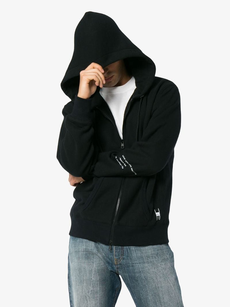 7 Moncler Fragment Cotton Zip Hoodie