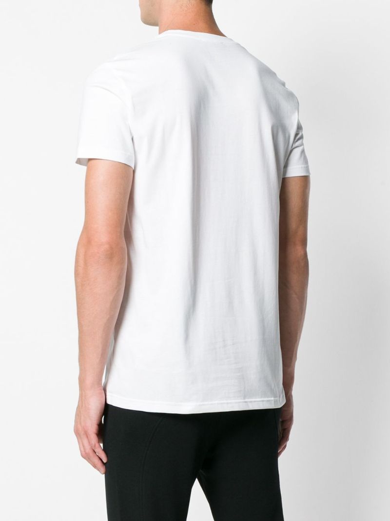 Paris Logo Print Cotton T-shirt