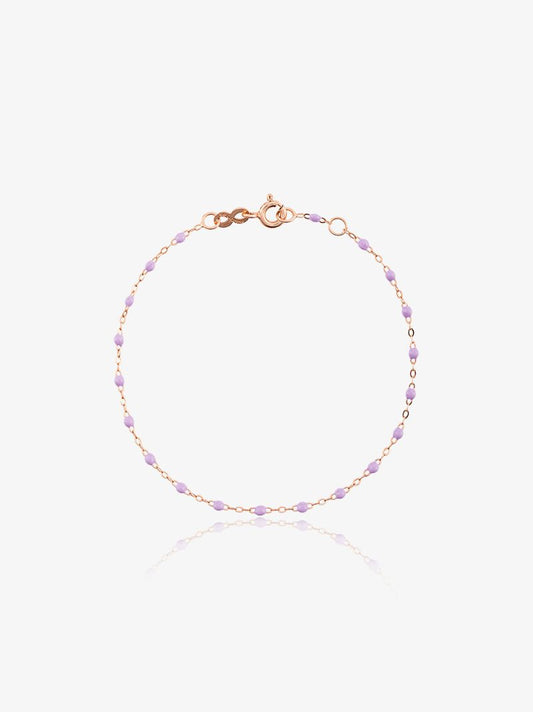 18k Rose Gold 17 Cm Beaded Bracelet