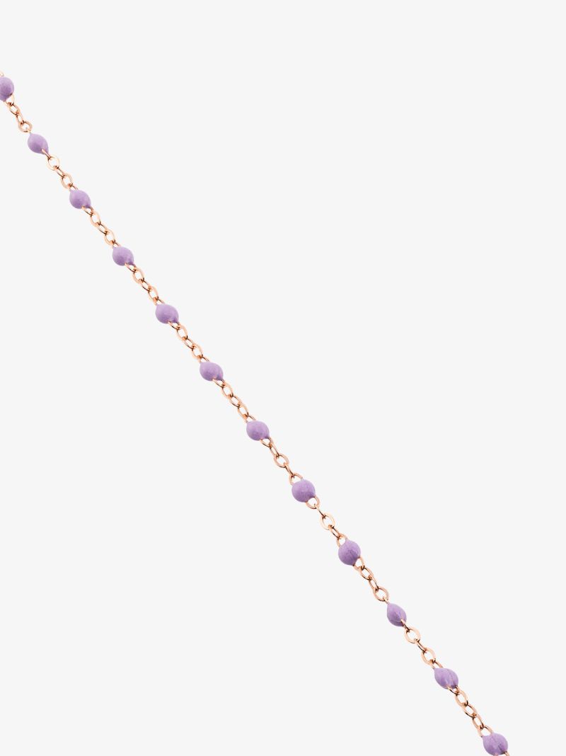 18k Rose Gold 17 Cm Beaded Bracelet