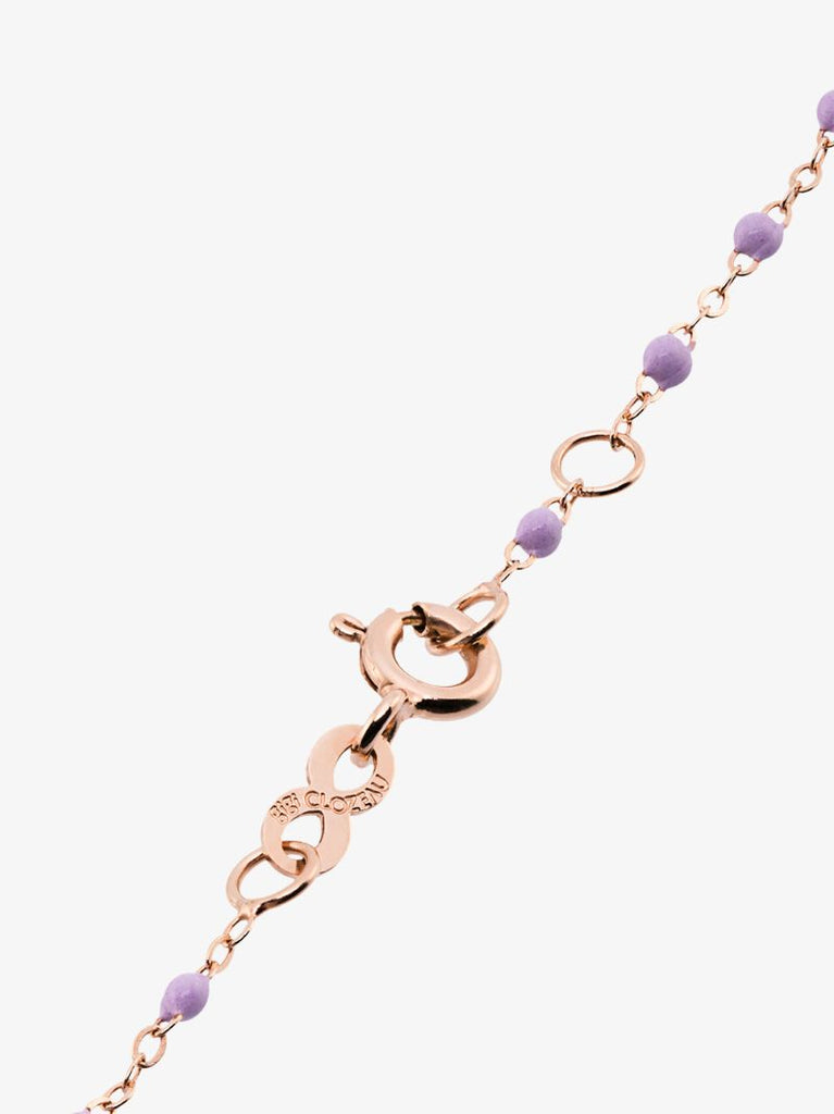 18k Rose Gold 17 Cm Beaded Bracelet
