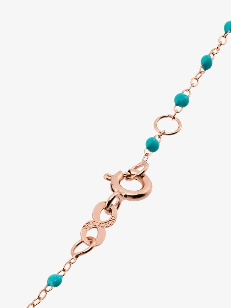 18k Rose Gold North Star 17 Cm Beaded Diamond Bracelet