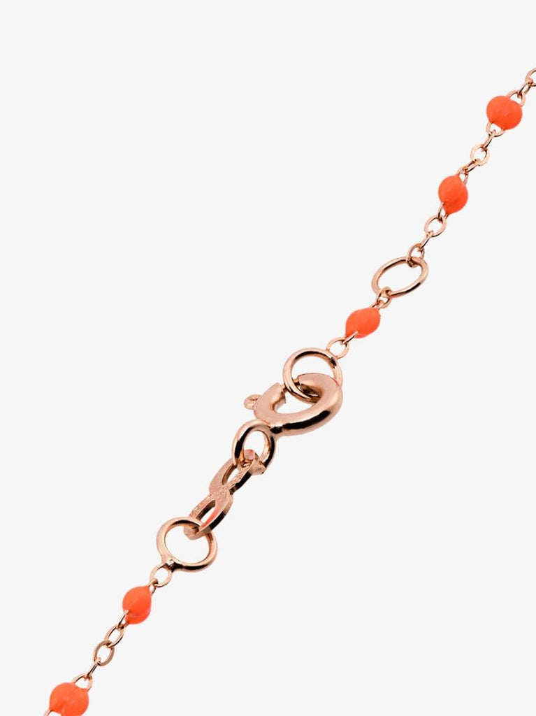 18k Rose Gold 17 Cm Beaded Bracelet