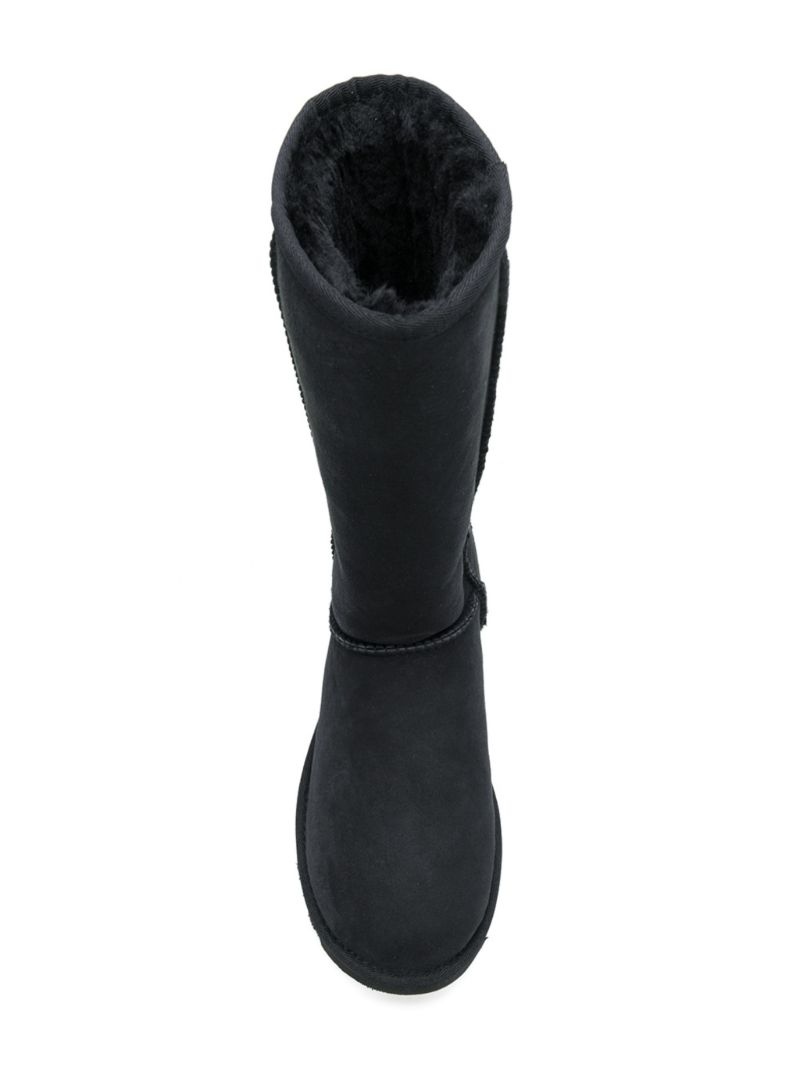 Black Classic Tall Shearling Boots