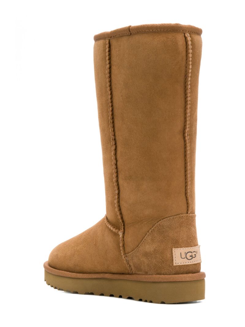 Brown Classic Tall Suede Boots