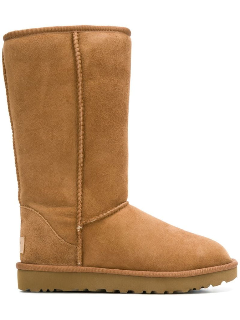 Brown Classic Tall Suede Boots