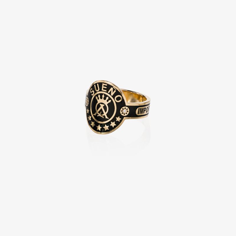 18k Yellow Gold Dream Cigar Diamond Ring