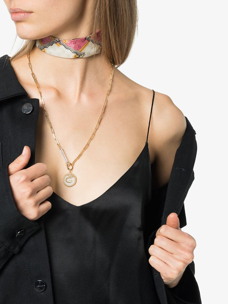 Gold Wholeness Baby Medallion Necklace