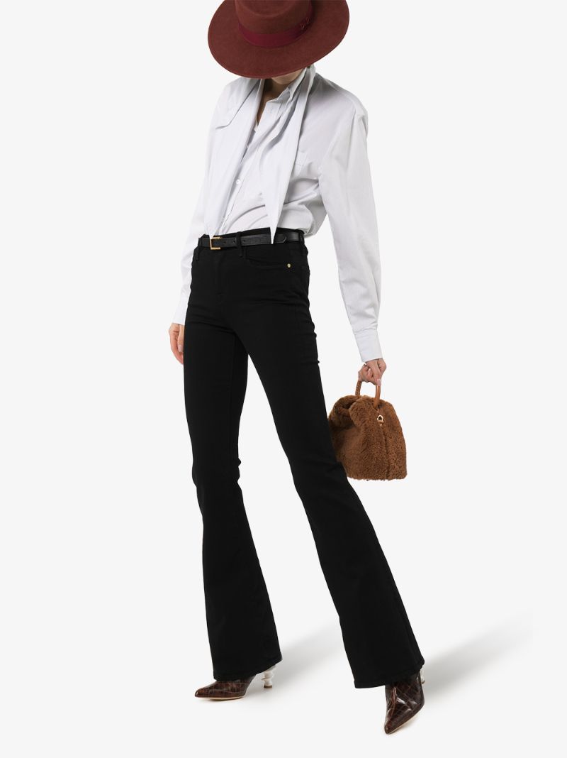 Le High flared jeans