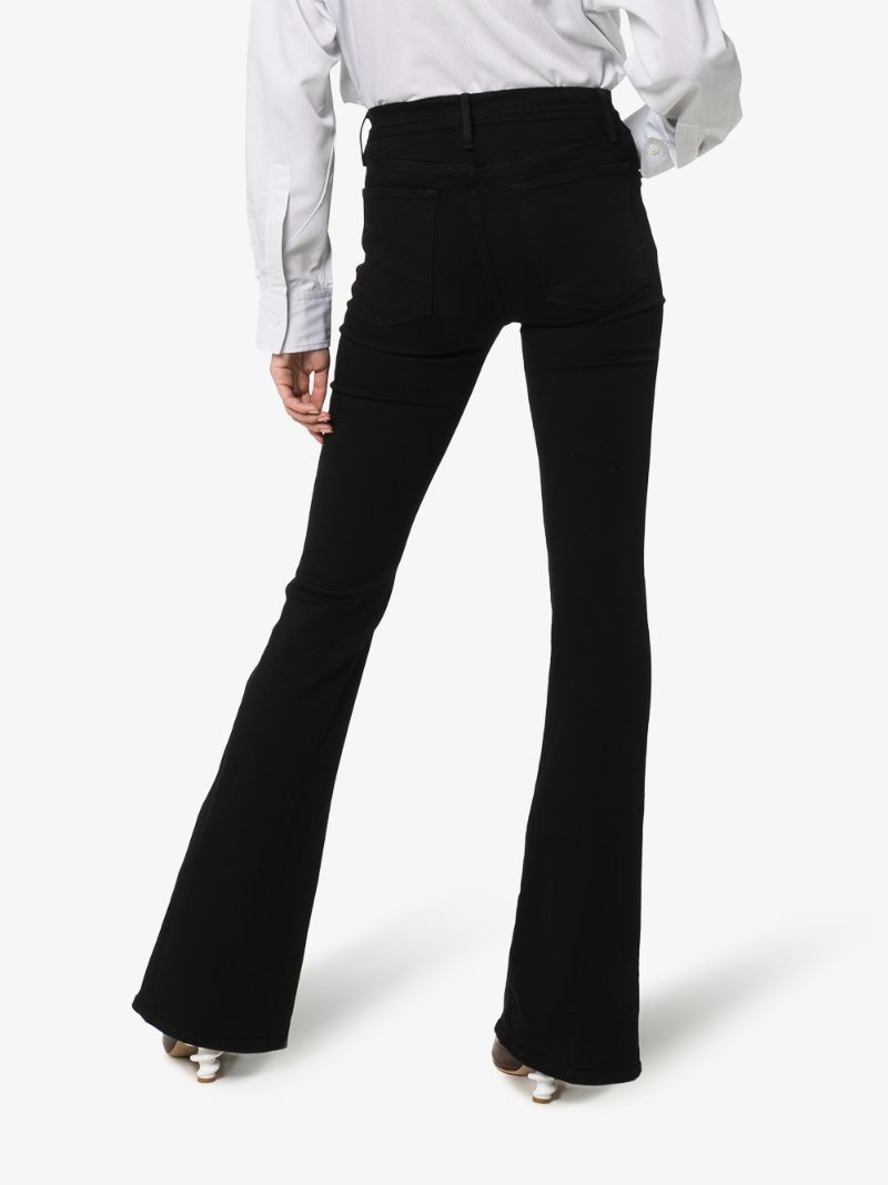 Le High flared jeans