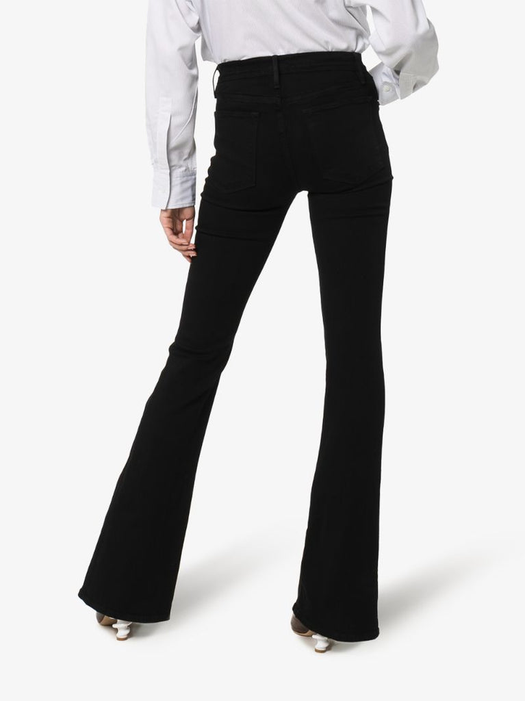 Le High flared jeans