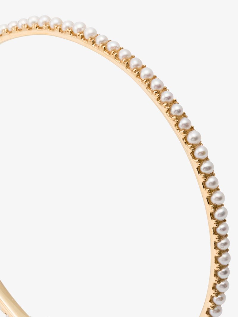 18k Yellow Gold Pearl Bracelet