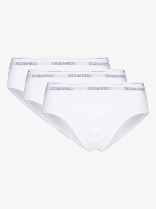 Logo Waistband Triple Pack Briefs