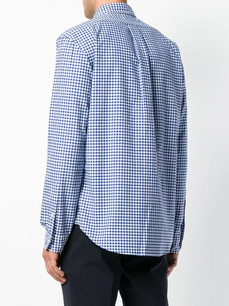 Blue Checked Oxford Shirt