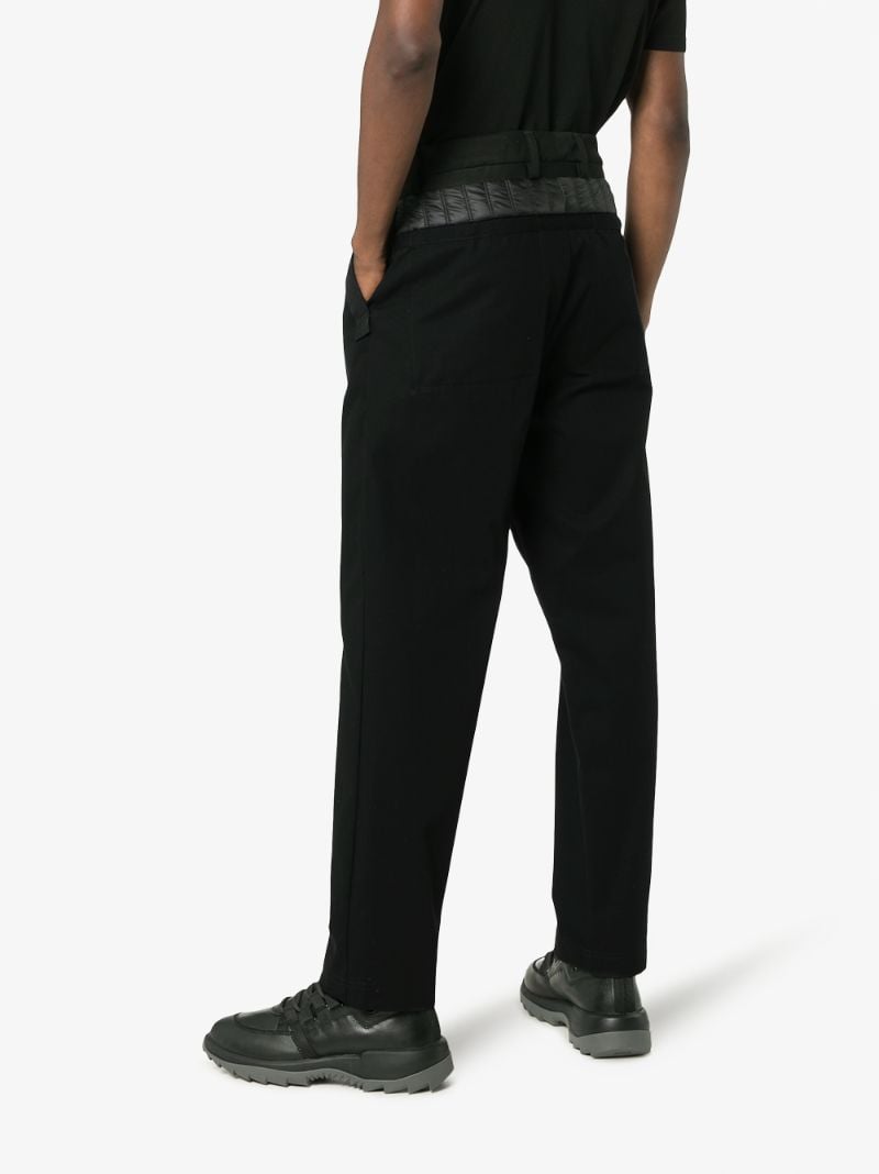 Craig Green Logo Detail Straight Leg Cotton Trousers
