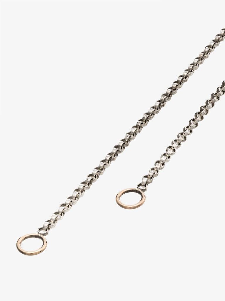 14k Yellow Gold Rolo Chain 24 Inch Necklace