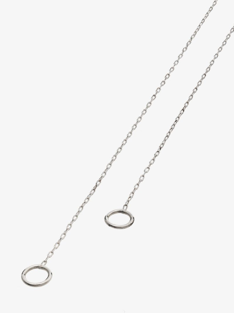 Sterling Silver Fine Square Link Chain 20 Inch Necklace