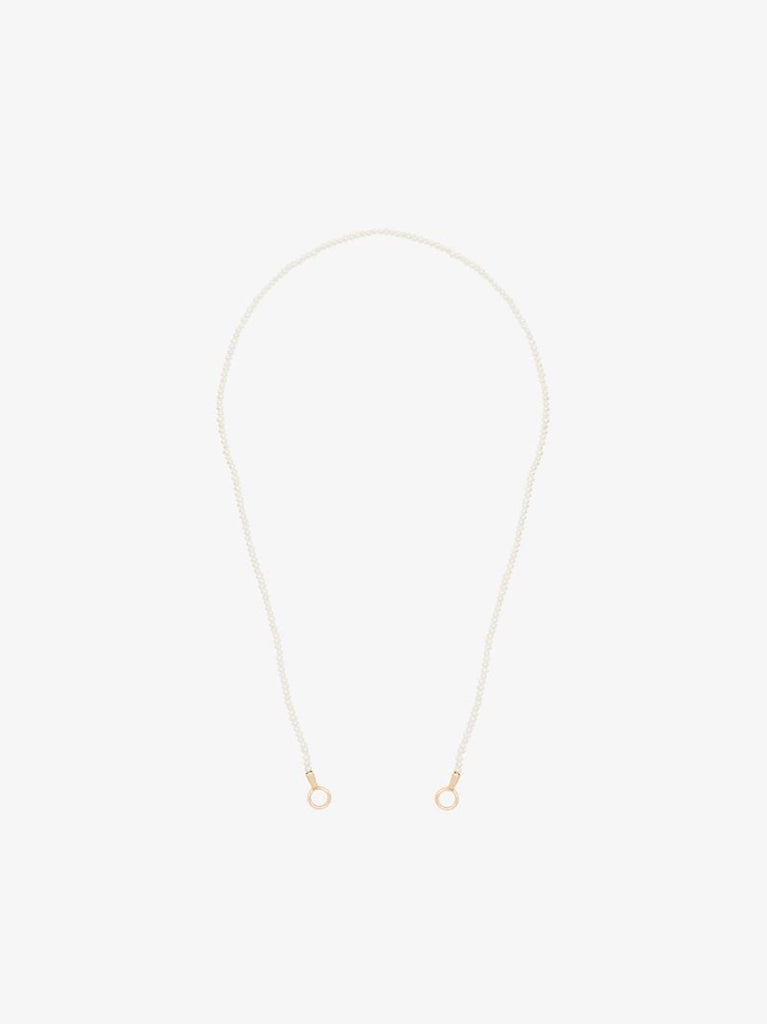 14k Yellow Gold Akoya Pearl Strand 16 Inch Necklace