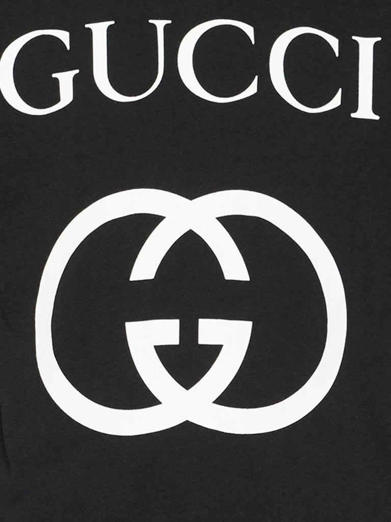 Gg Logo Cotton T-shirt