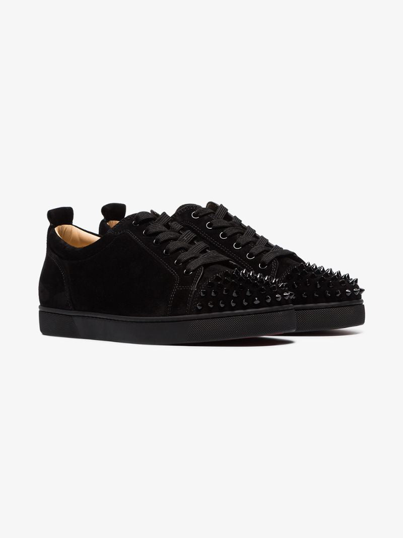 Black Louis Junior Suede Sneakers