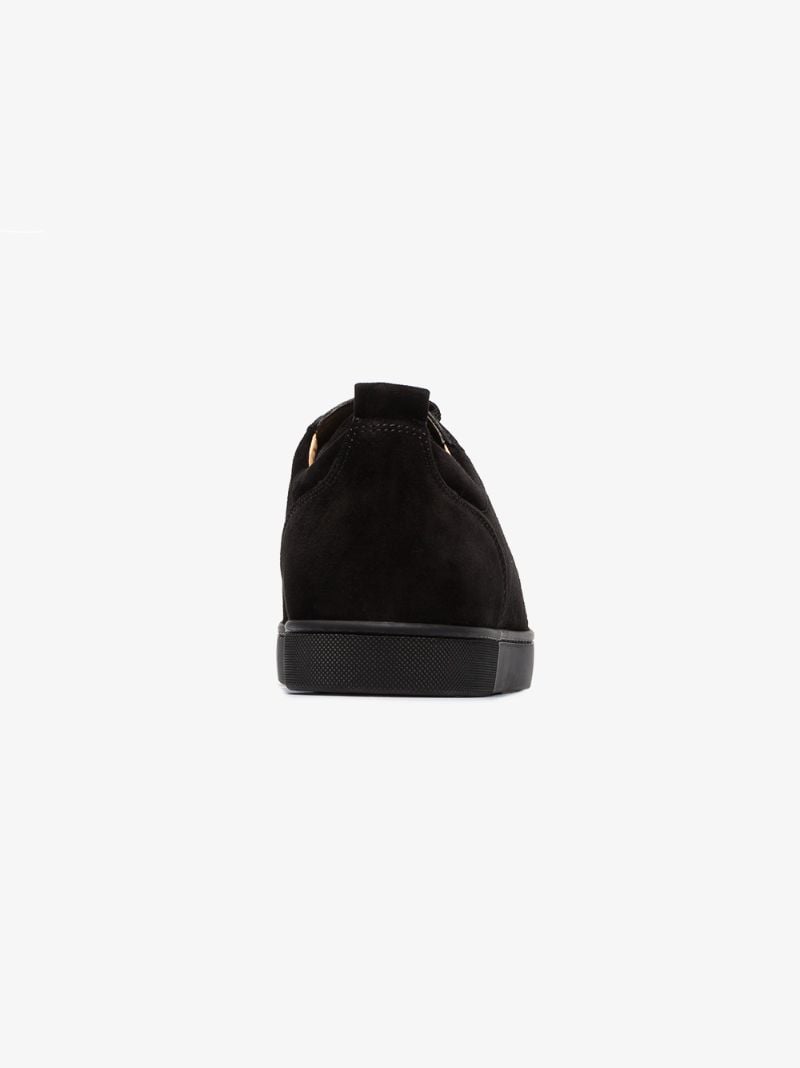 Black Louis Junior Suede Sneakers