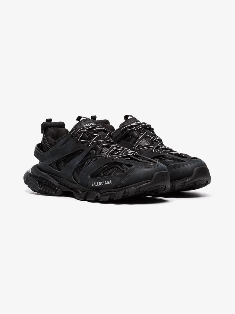 Black Track Low Top Sneakers