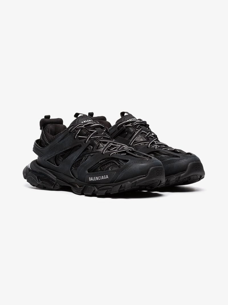 Black Track Low Top Sneakers