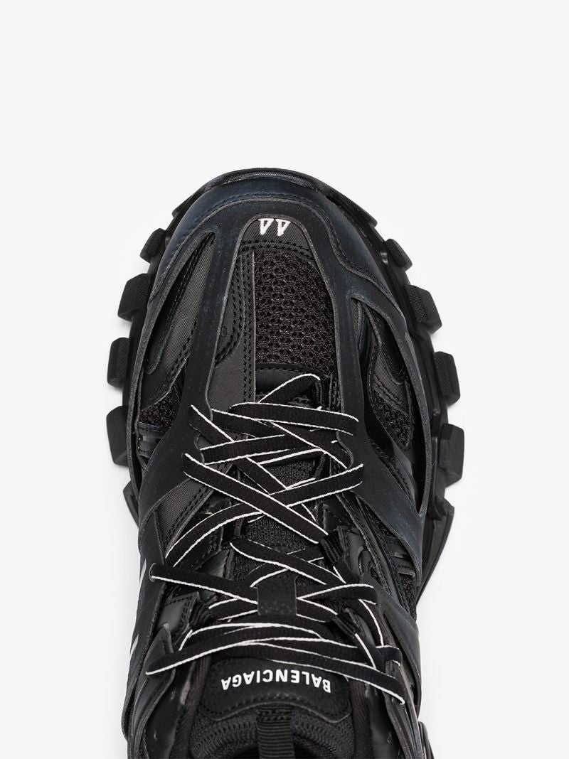 Black Track Low Top Sneakers