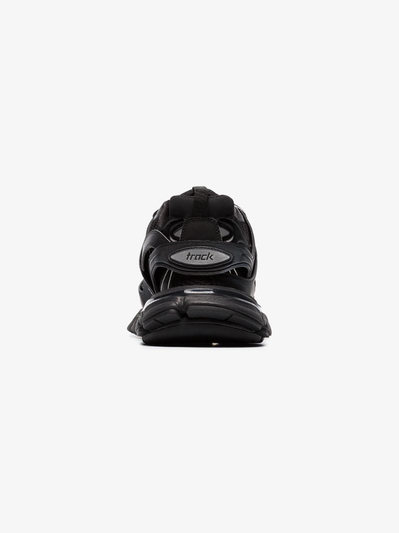 Black Track Low Top Sneakers