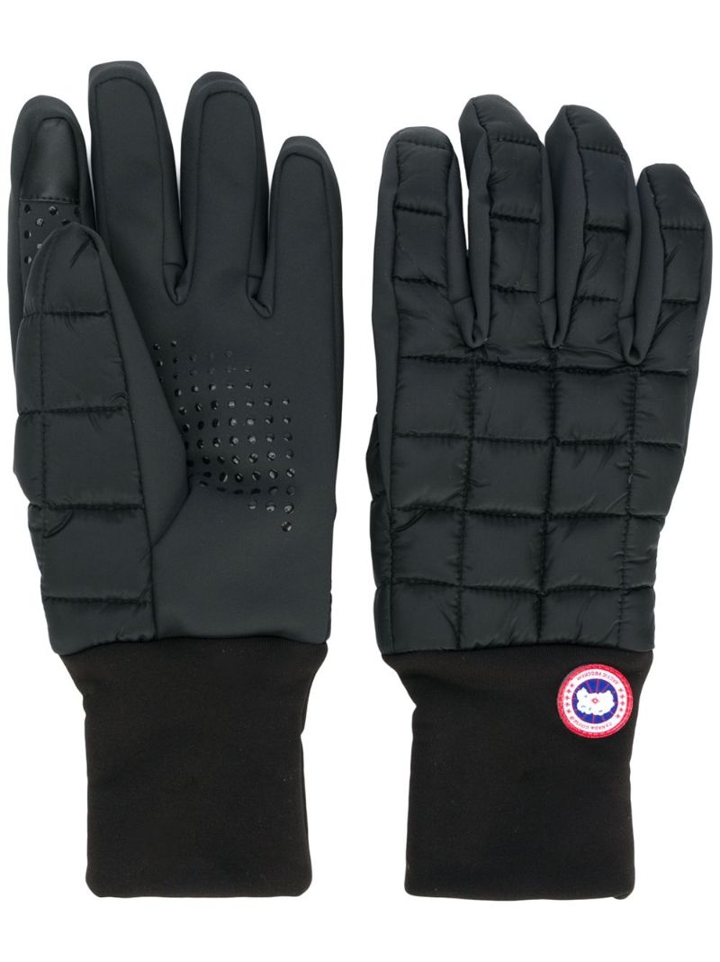 Black Northern Quilted Gloves