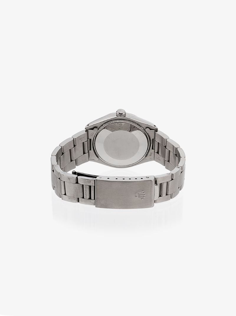 Reworked Vintage Stainless Steel Rolex Oyster Perpetual Watch