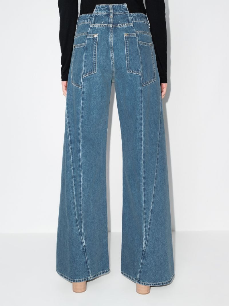 Blue DÃ_x0083_Â©cortiquÃ_x0083_Â© Wide-leg Jeans