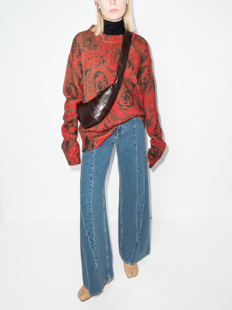 Blue DÃ_x0083_Â©cortiquÃ_x0083_Â© Wide-leg Jeans
