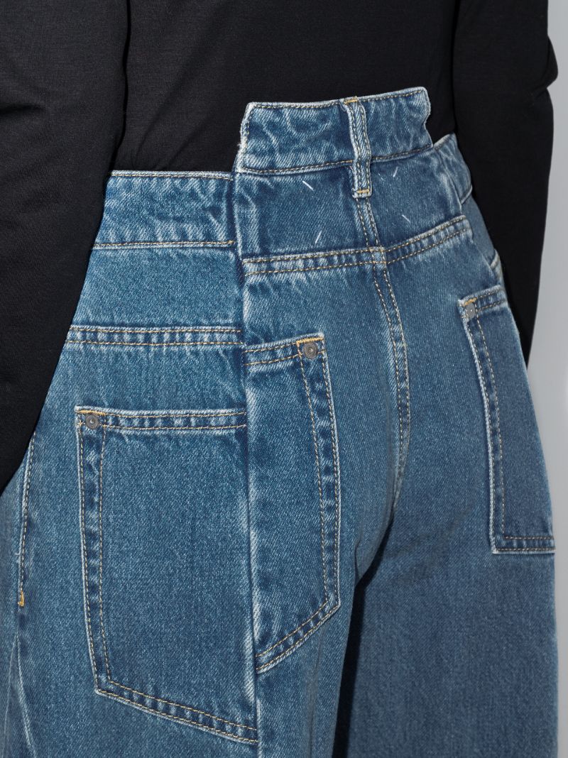 Blue DÃ_x0083_Â©cortiquÃ_x0083_Â© Wide-leg Jeans