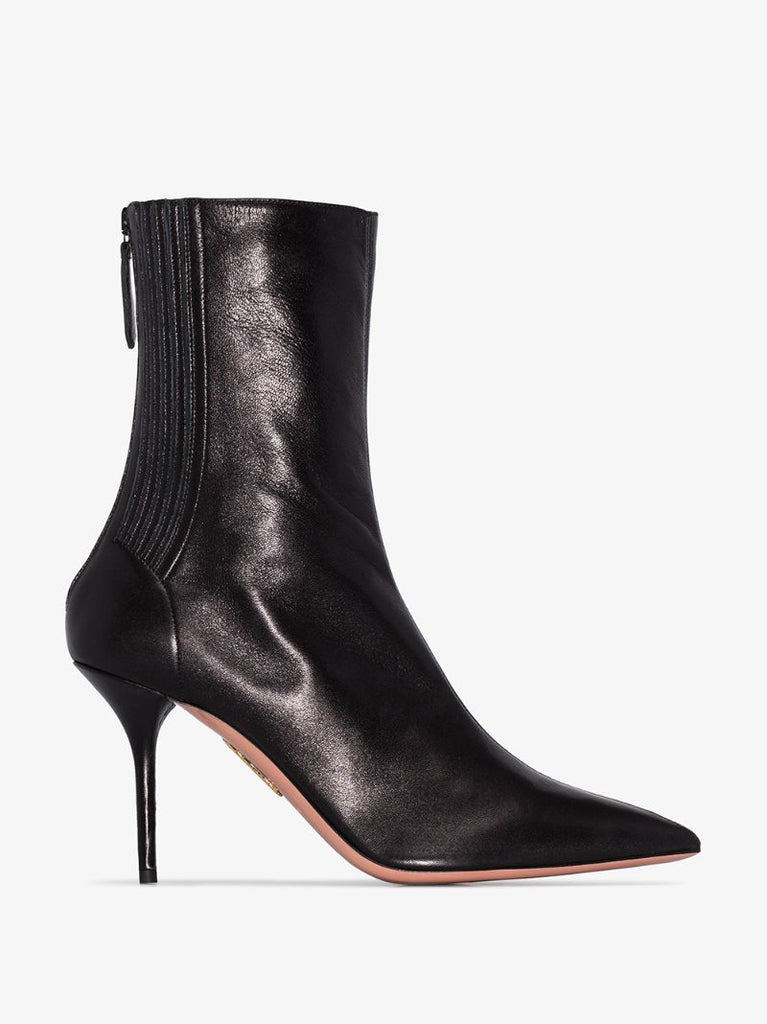 Black Saint HonorÃ_x0083_Â© 85 Leather Boots
