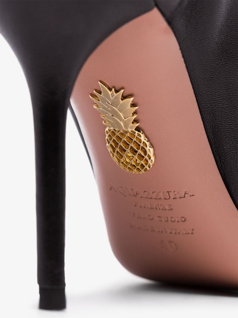 Black Saint HonorÃ_x0083_Â© 85 Leather Boots