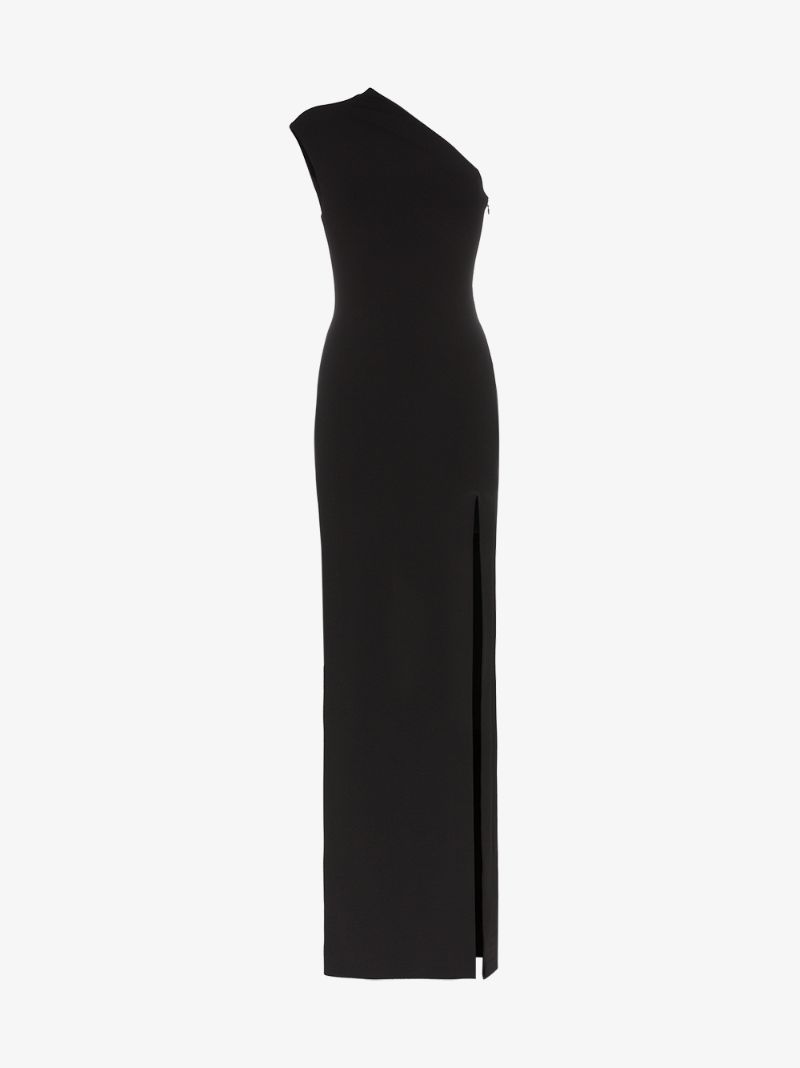Averie One Shoulder Side Split Maxi Dress