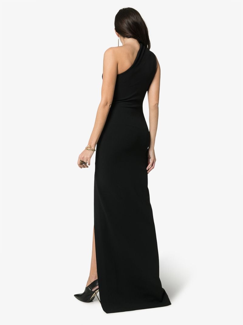 Averie One Shoulder Side Split Maxi Dress